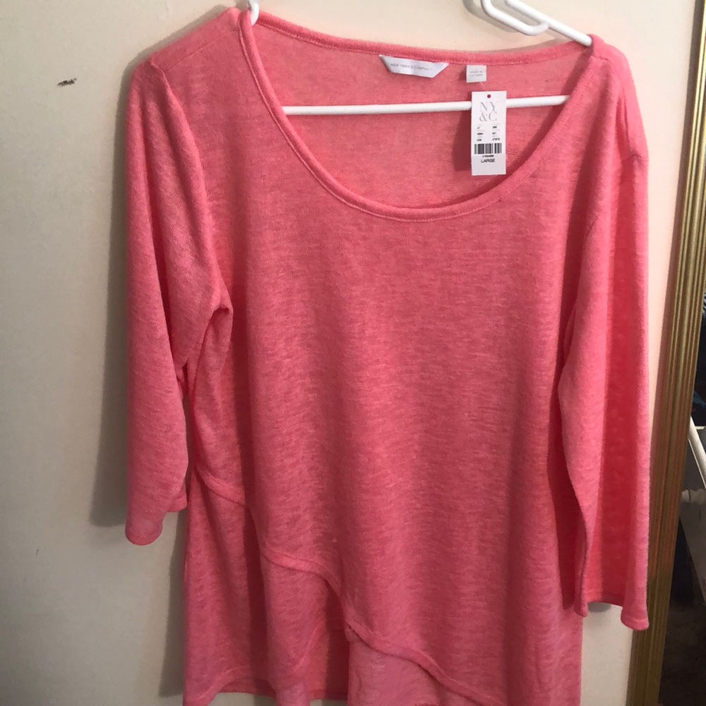 Pink sweater